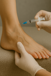 ayak kireçlenme enjeksiyon tedavisi